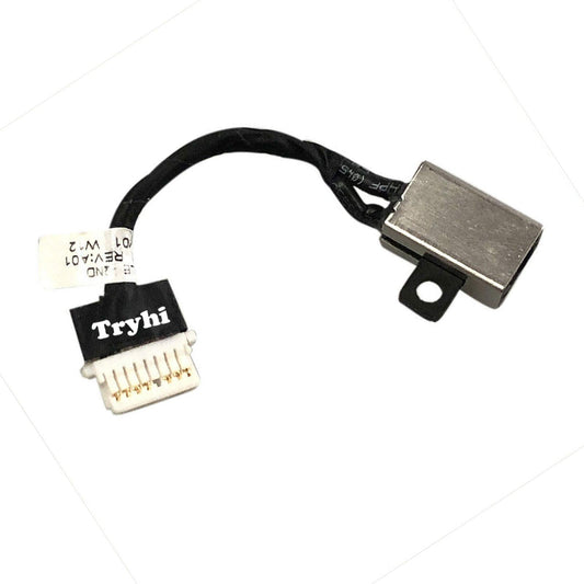 DC in Power Jack for Dell Inspiron 15 I7586-7205BLK 190707 450.0EZ0A.001 P84F P84F001 3X1VJW2 7386 7390 15 7586 17 7786 7791 Laptop Connector Plug in