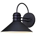 Ciata Lighting Porch Lights Outdoor Wall Lantern, Dark Sky Friendly One-Light Outdoor Wall Lantern in Textured Black Finish on Steel