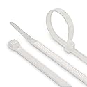 THE CIMPLE CO 7-Inch Zip Ties - Indoor/Outdoor Cable Ties for Cord and Wire Management, No Tools Needed - Strong Nylon Cable Holders 7 IN, 100 Pack