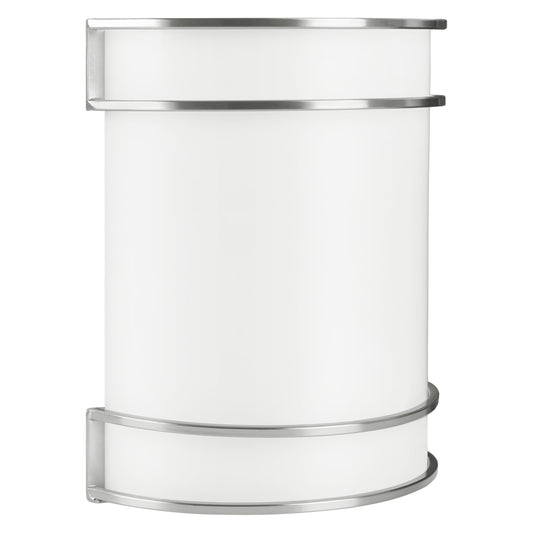 Sylvania 9" Hi-PerformaceLED Wall Sconce Light, 22W, 5 CCT (2700/3000/3500/4000/5000K), 1730 LMS, 90 CRI, Frosted - 1 Pack (65571)