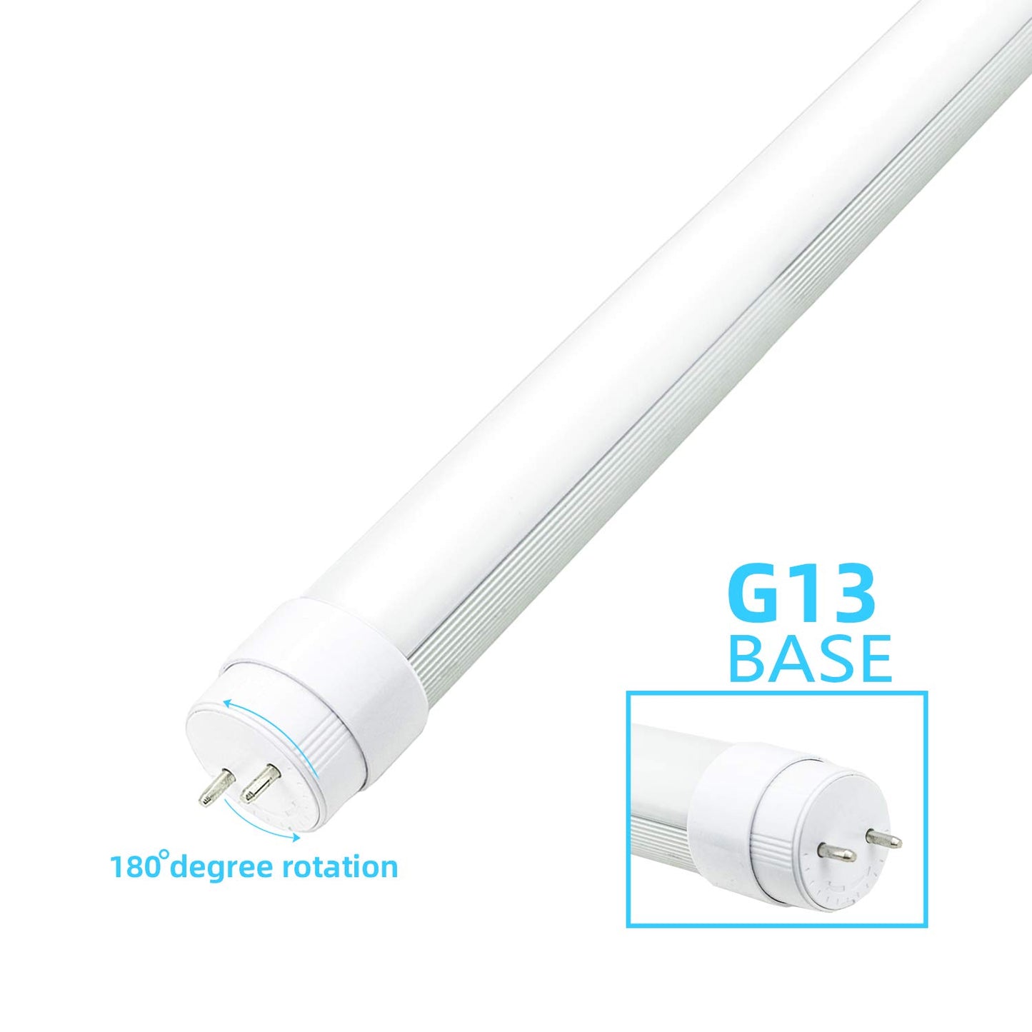 WYZM 4 Pack F15T8 LED Replacement Bulb, 840lm,100-277V,7W