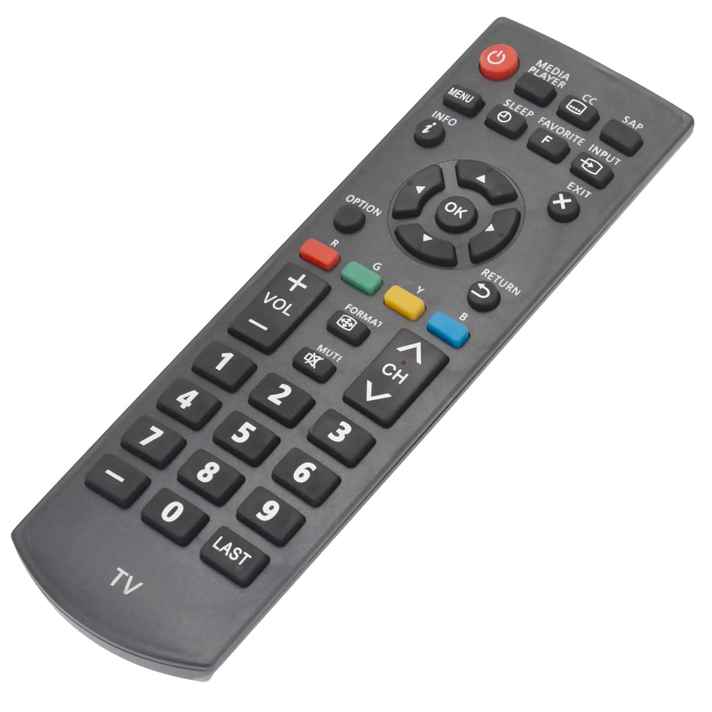 N2QAYB000820 Replace Remote Control fit for Panasonic Viera LCD LED Plasma TV TC-32A400U TC-39A400U TC-40A420U TC-50A400U TH-50LRU60 TC-L32B6X