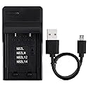 Norifon NB-2L USB Charger for Canon EOS 350D 400D Optura 30 40 50 500 PowerShot G7 G9 S40 S45 S50 S60 S70 S80 ZR100 ZR200 ZR500 ZR800 ZR830 ZR900