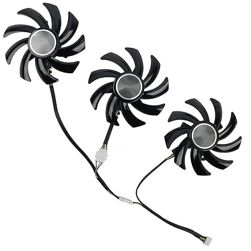 inRobert 85mm R9 390X GPU Cooling Fan for Sapphire Radeon R9 390 Nitro/R9 290X Tri-X Graphics Card Fan