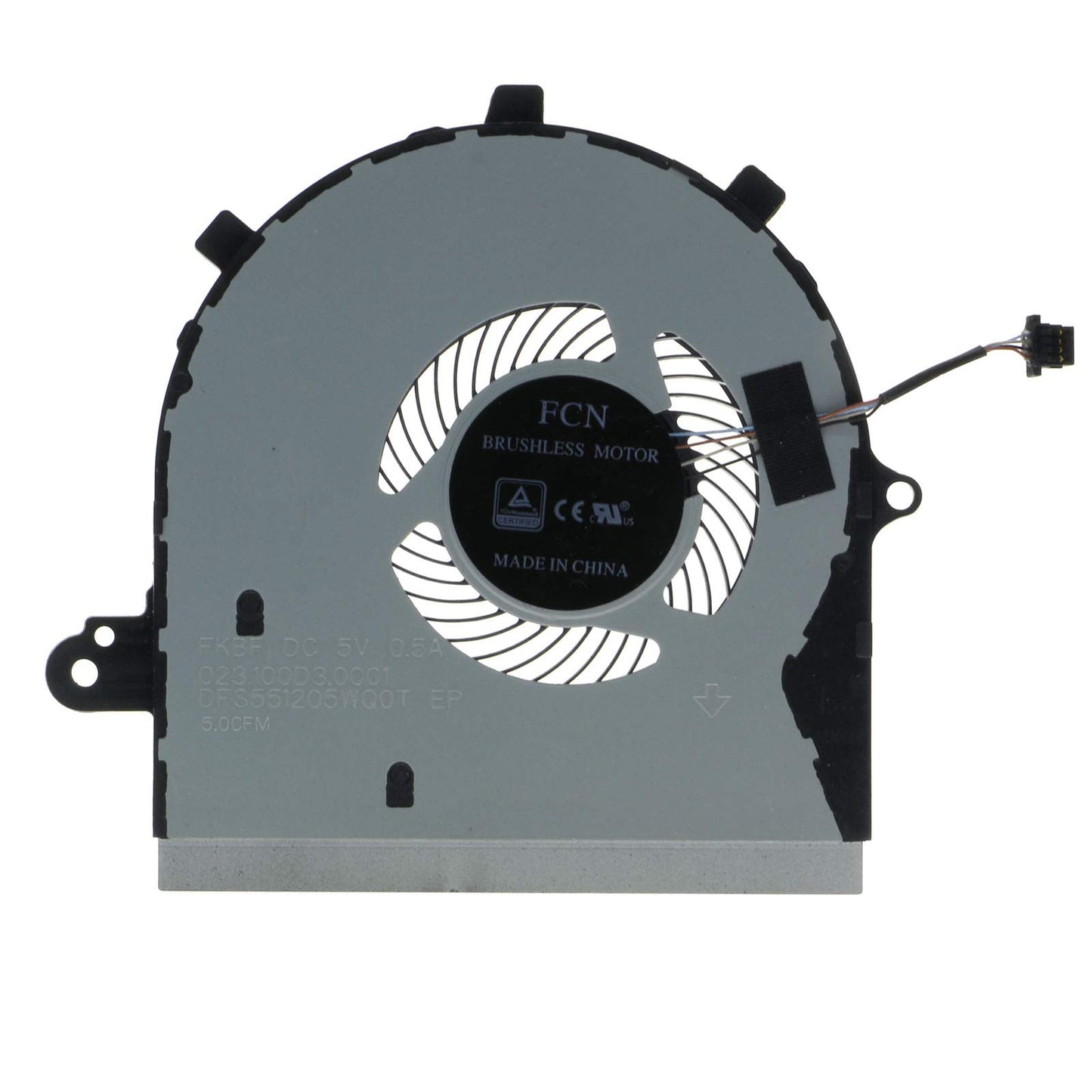 CPU Cooling Fan for Dell Inspiron 15 7586 2-in-1 I7586-5045SLV-PUS 60MGH 060MGH