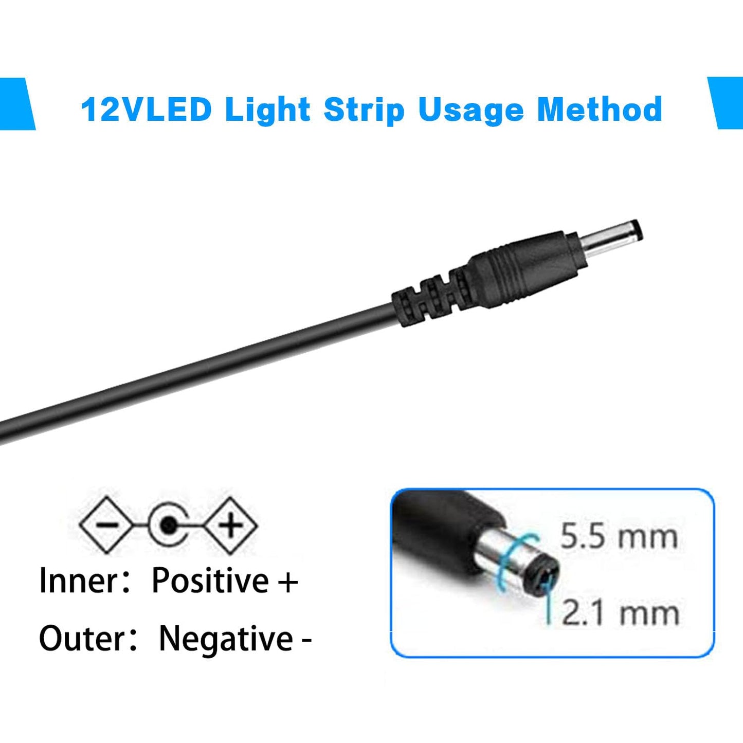 12V 2A 24W Power Supply AC 100V-240V to 12V 2A Adapter Wall Mounted 12V Switching for DC12V CCTV Camera LED Strip Light rc Balance Charger