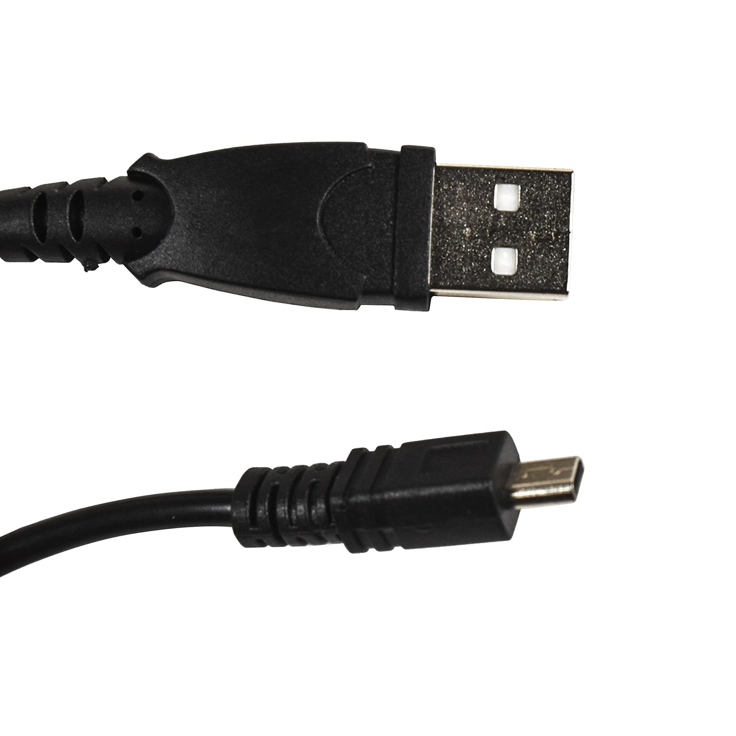 HQRP USB Data Transfer Cable Compatible with Sony Cyber-Shot DSC-W630 DSC-W650 DSC-W670 DSC-W690 DSC-W710 DSC-W730 DSC-S650 DSC-S700 DSC-S730 DSC-S750