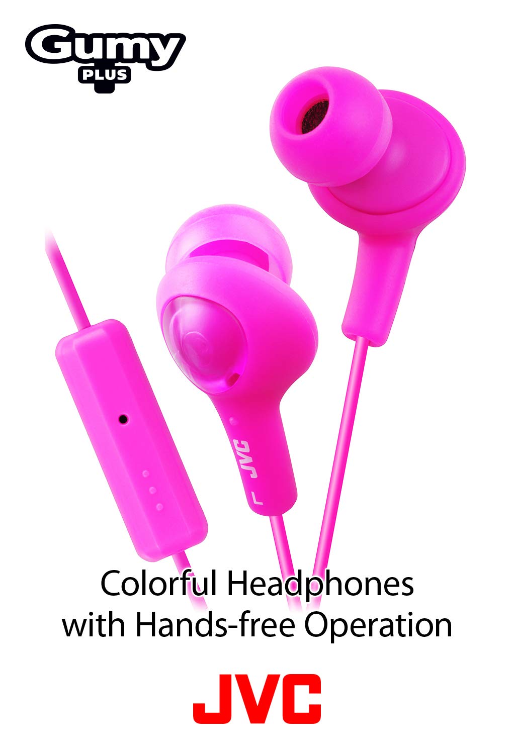 JVC HAFR6G Gumy Plus Headphones (Pistachio Green)