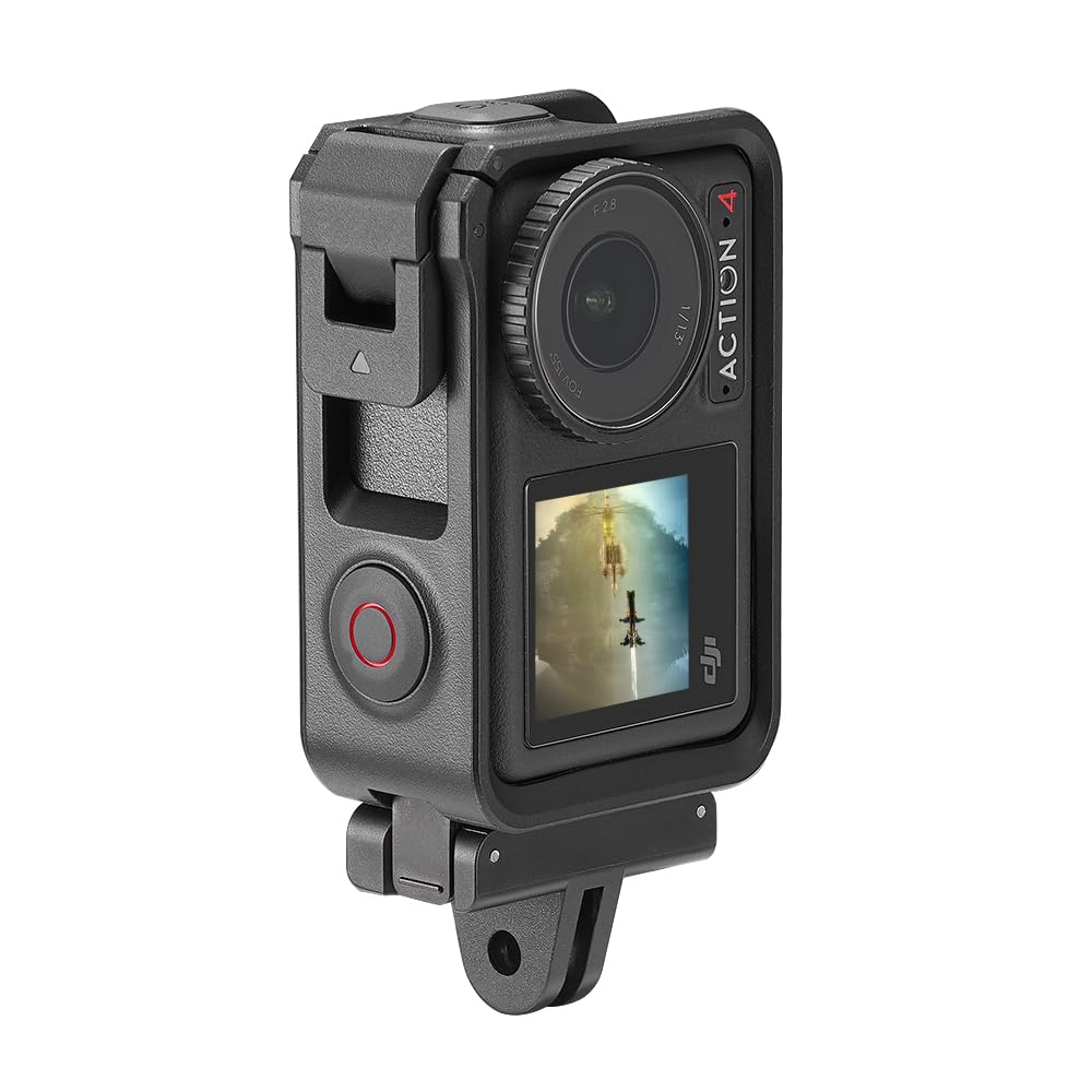 SUREWO Magnetic Mount for DJI Action 5 Pro/4/3 - Quick Release Adapter Compatible with DJI Action 5 Pro/4/Action 3 - Tripod, Selfie, Vlogging, YouTube