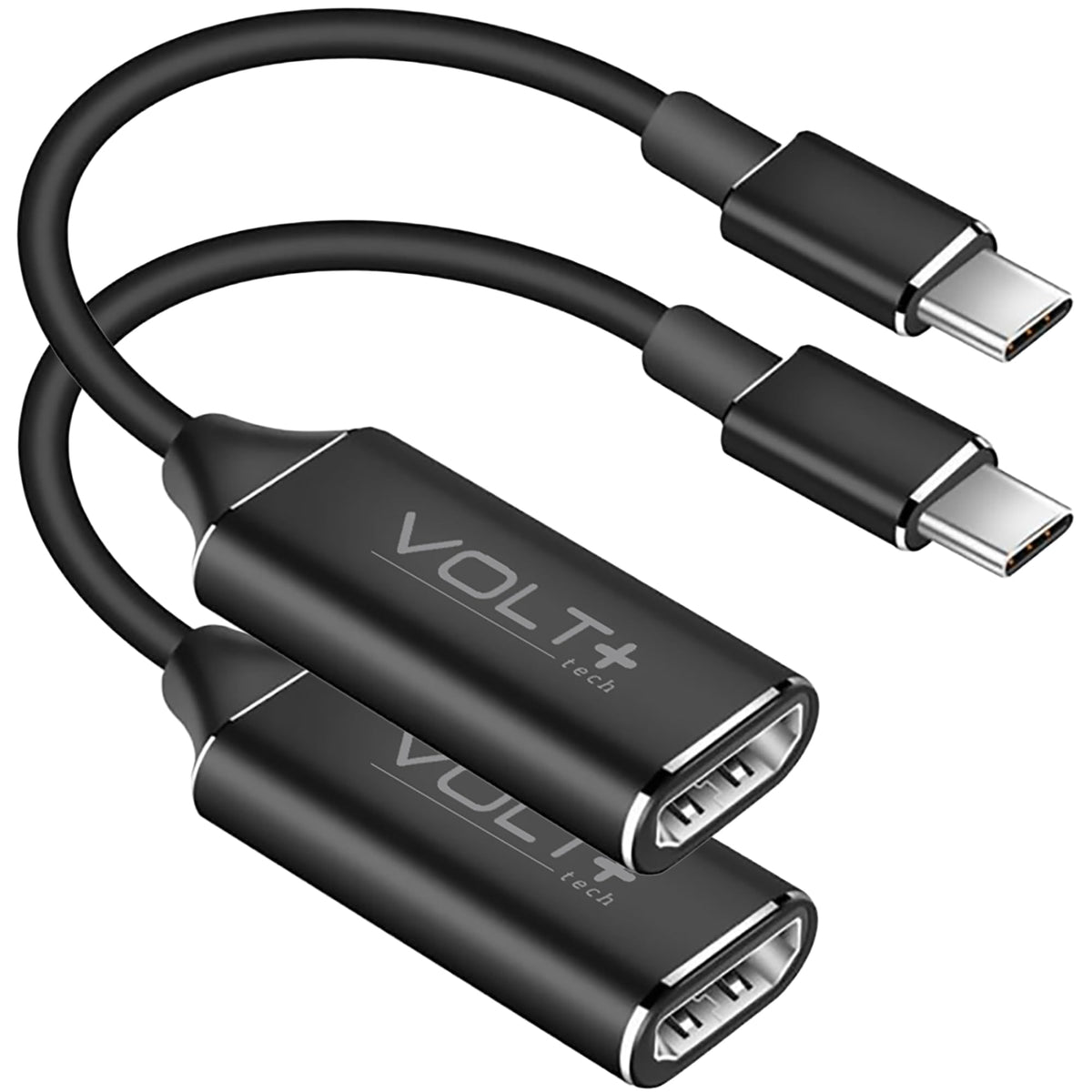 PRO HDMI 8K/4k [2Pack] Adapter USB-C/ Thunderbolt 5/4/3 Display 2160p @60Hz