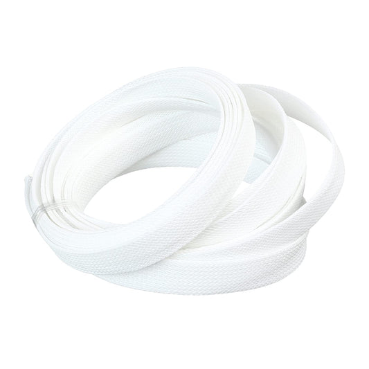 Othmro 16.4ft Length PET Flexible Expandable Braided Cable Sleeves 0.62inch Width Wire Loom Sleeving and Organizers Flexible Wire Mesh Sleeves for TV