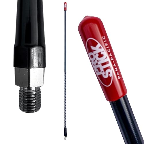 Prostick 3` Foot Fiberglass - Black CB Radio Antenna