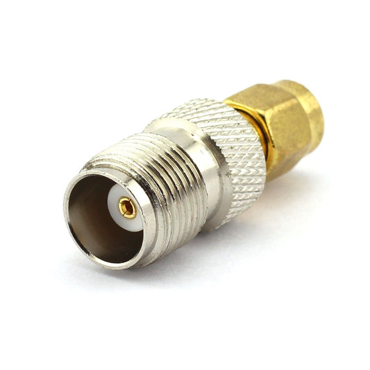 DGZZI 2-Pack TNC Female to SMA Male RF Coaxial Adapter TNC to SMA Coax Jack Connector