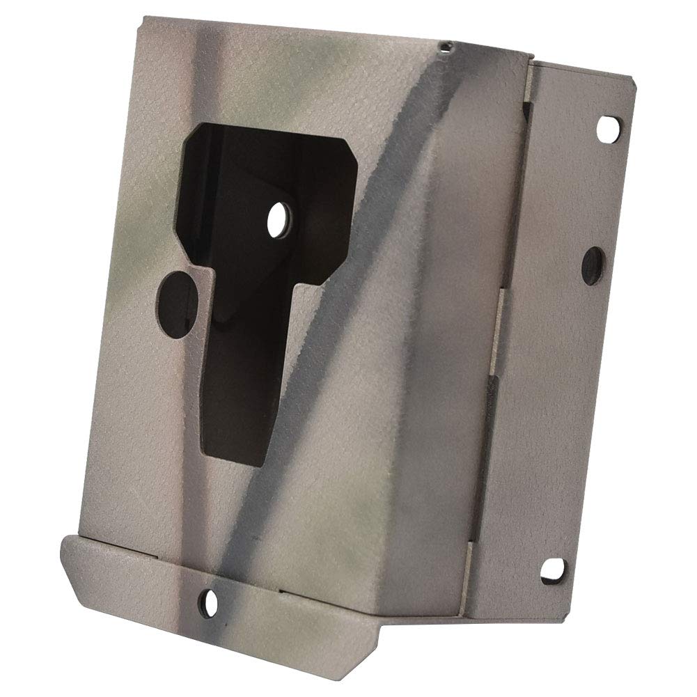 CAMLOCKBOX Theft-Deterrent Powder-Coated Steel Security Box Compatible with Covert Code Black LTE Wireless Scouting Game Cameras (60120)