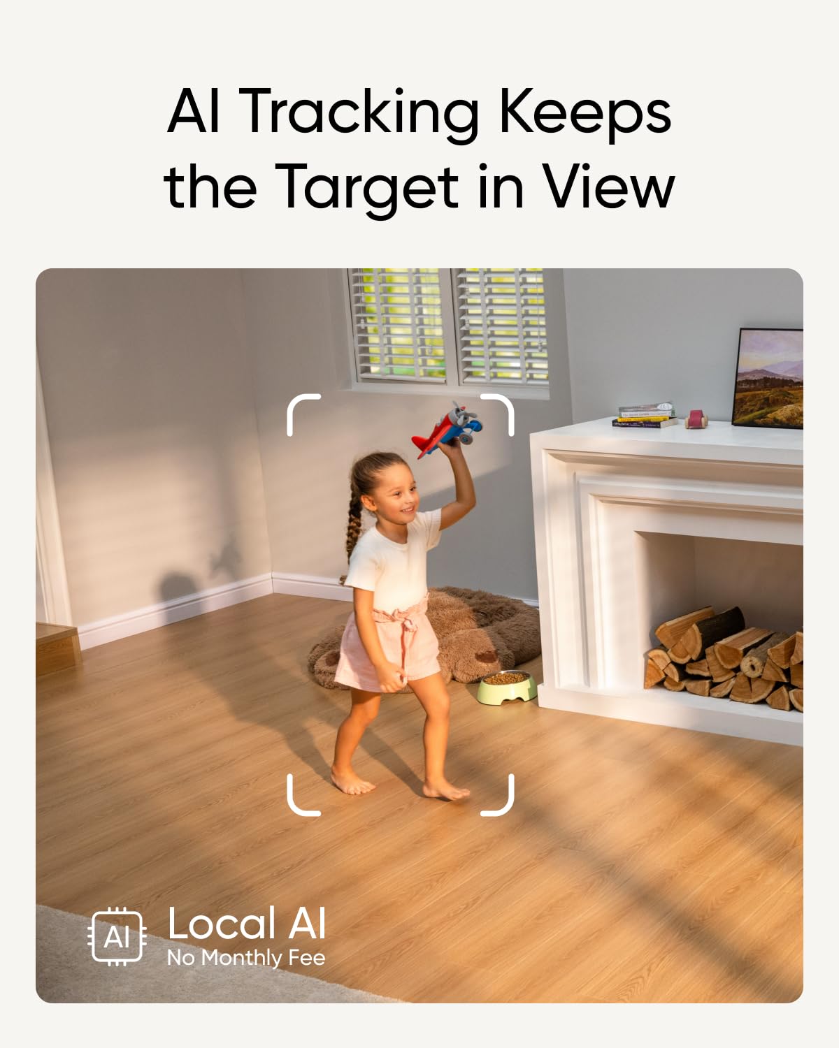 eufy Security 4K UHD Indoor Cam S350, Dual Cameras, 8× Zoom, 360° Pan & Tilt Security Cmera,AI Auto-Tracking,Baby/Pet/Nanny Camera, Human/Pet