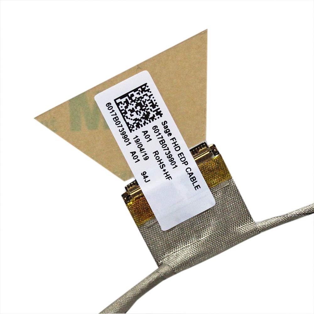 GinTai Laptop LCD LED LVDS FHD EDP Video Screen Cable Replacement for HP Envy 17T-U100 M7-U009DX M7-U109DX 6017B0739901 30PIN