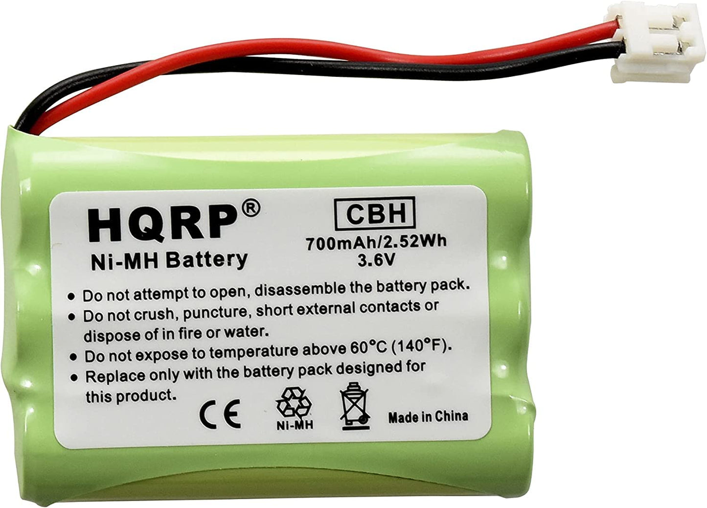 HQRP Phone Battery Compatible with AT&T/Lucent E5927B, E5933B, E5934B, E5937B, E5938B, E5939B Cordless Telephone