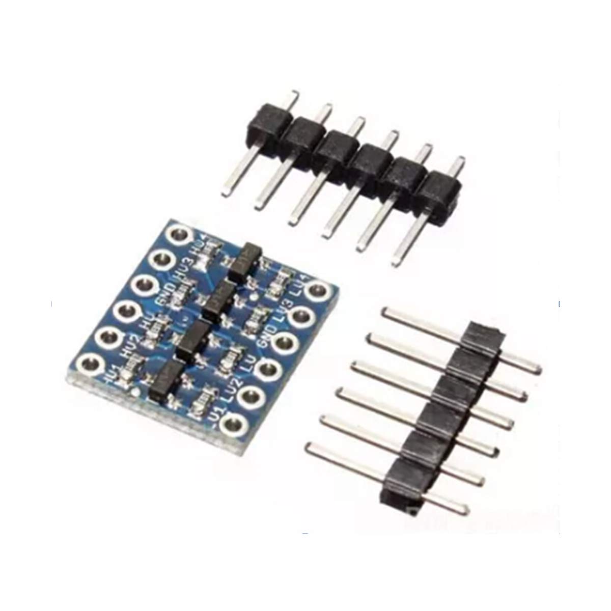 5Pcs IIC I2C 4-Channel Bi-Directional 5V to 3.3V Logic Level Converter Shifter Module