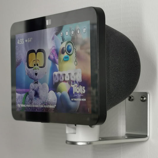 ATOPHK wall Mount Stand for All-new Ech_ooo Show 8 (3rd Gen, 2023 Release) Silver MY33-02