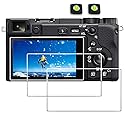 debous Screen Protector Compatible Sony Alpha A6400 A6100 A6300 A6600 Mirrorless Digital Camera, Anti-scratch Tempered Glass Clera Hard Protective