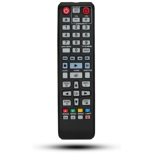 Replacement Remote Controller fit for BD-HM57C BD-F5100 BD-H6500/ZA BD-F5100/ZX Samsung DVD Blu-Ray Player
