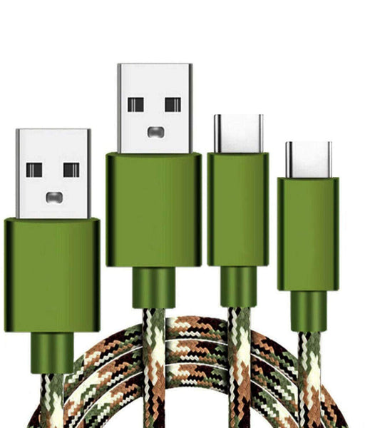 C Type USB Charger Cable [2pack 10ft] Long Braided USB-C Fast Charging Cord for Samsung Tablet Tab A 10.1"(2019) 10.5"(2018), Tab S6(2019) S5e(2019)