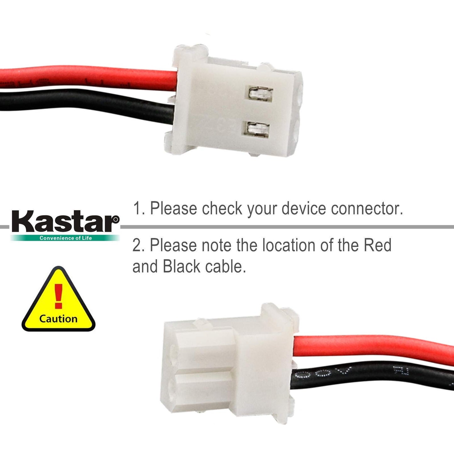 Kastar Battery Replacement for BT175242 BT275242 89-1341-00-00 CS6128 CS6129 Cordless Phone