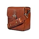MegaGear Leather Camera Messenger Bag for Mirrorless, Instant and DSLR Cameras