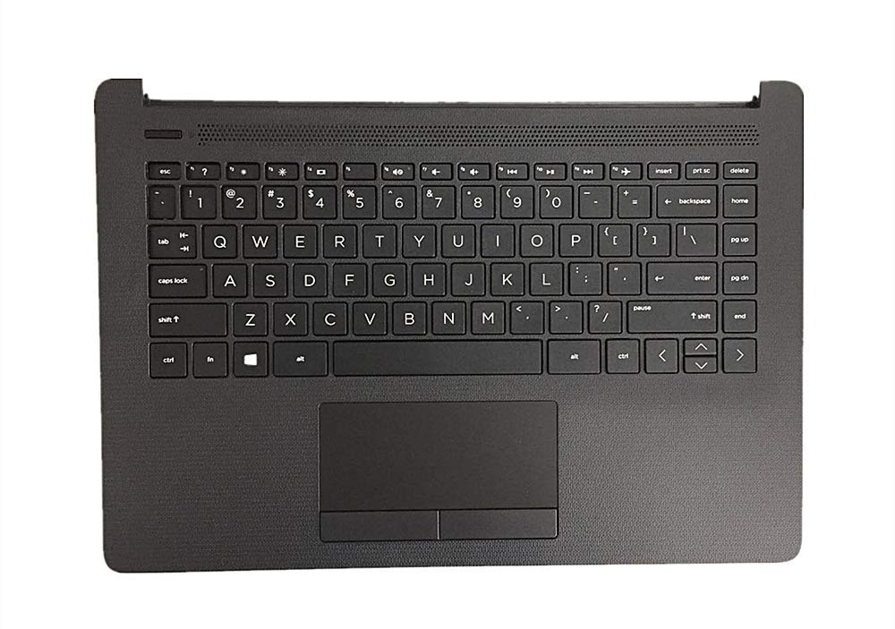 Replacement for HP 14-cm 14T-CM 14Z-CM 14-CK 14-ck 14-cm 14-dg 14q-cs 14q-cy Laptop Upper Case Palmrest Keyboard Assembly Part L23239-001 6070B1306301