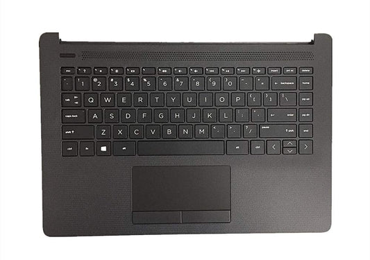 Replacement for HP 14-cm 14T-CM 14Z-CM 14-CK 14-ck 14-cm 14-dg 14q-cs 14q-cy Laptop Upper Case Palmrest Keyboard Assembly Part L23239-001 6070B1306301