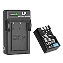 EN-EL9 EN EL9a Battery Charger Pack, LP Charger Pack Compatible with Nikon D40, D40X, D60, D3000, D5000 Cameras, Replacement for Nikon EN EL9, EN-EL9a