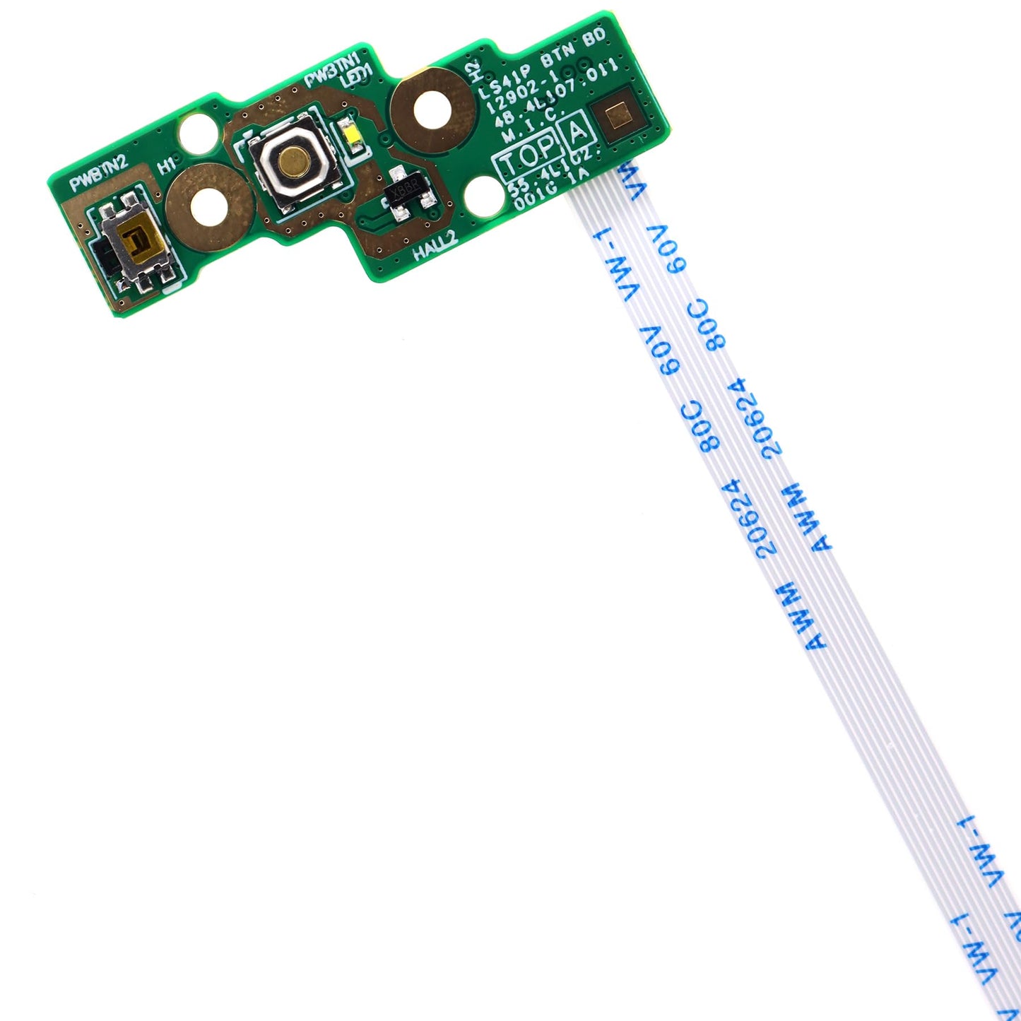 Deal4GO Power Button Switch Board w/Cable 48.4L107.011 LS41P 90003179 Replacement for Lenovo IdeaPad S410P S510P