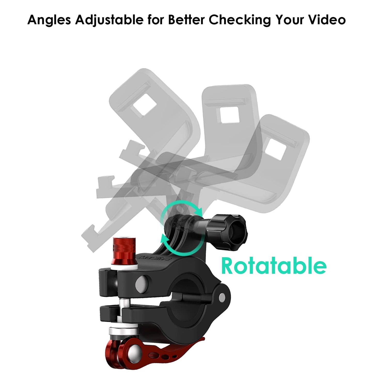 Generic XINANEE Bike Mount for DJI RC-N1/N2 Controller Handle Bar with 360 Rotatable Clamp for Action Cameras