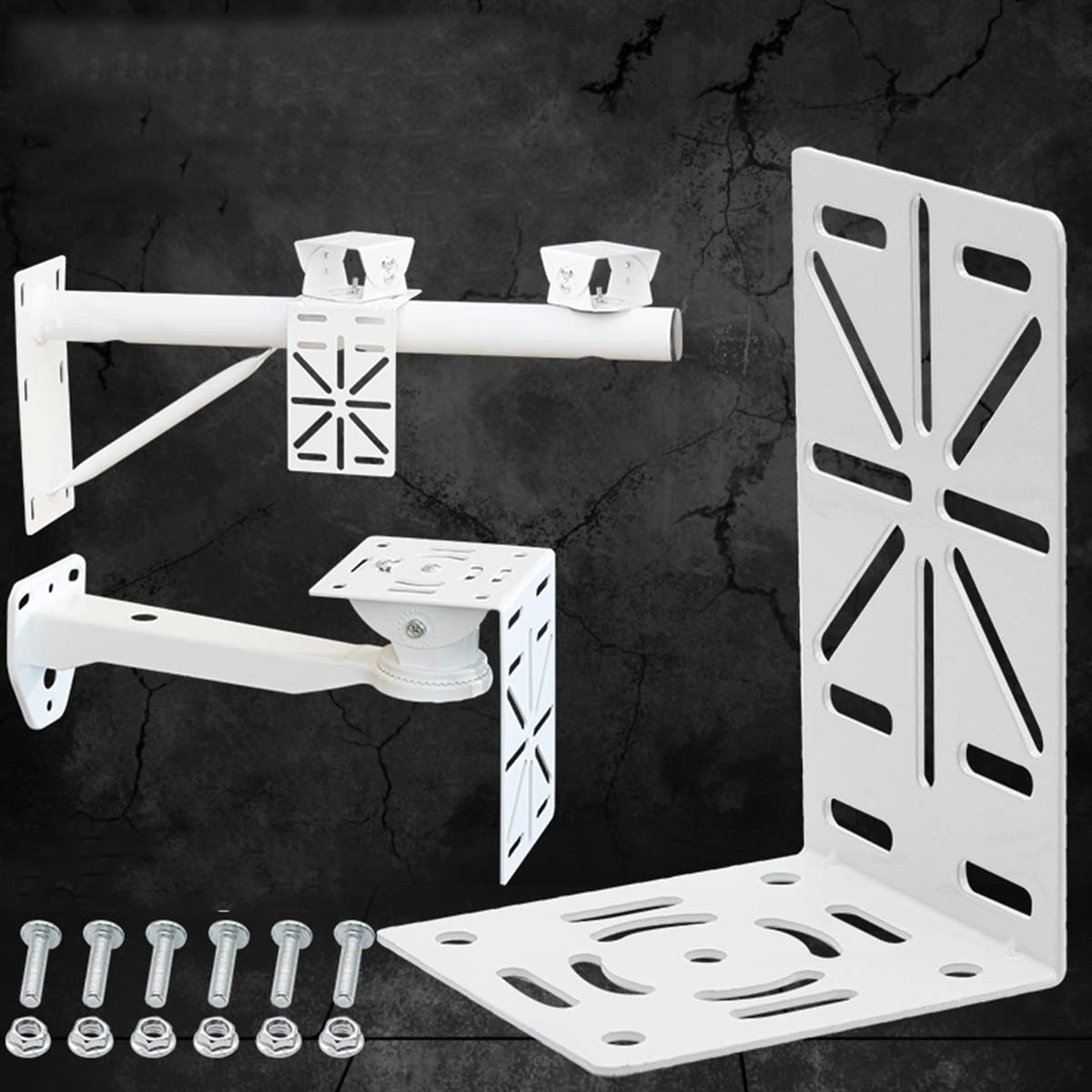 V-Fiabilidad L-Shape Dome Camera Bracket,Universal Wall Ceiling Mount Bracket Adapter Mount Extension Support for Security CCTV Hikvision Dome Camera