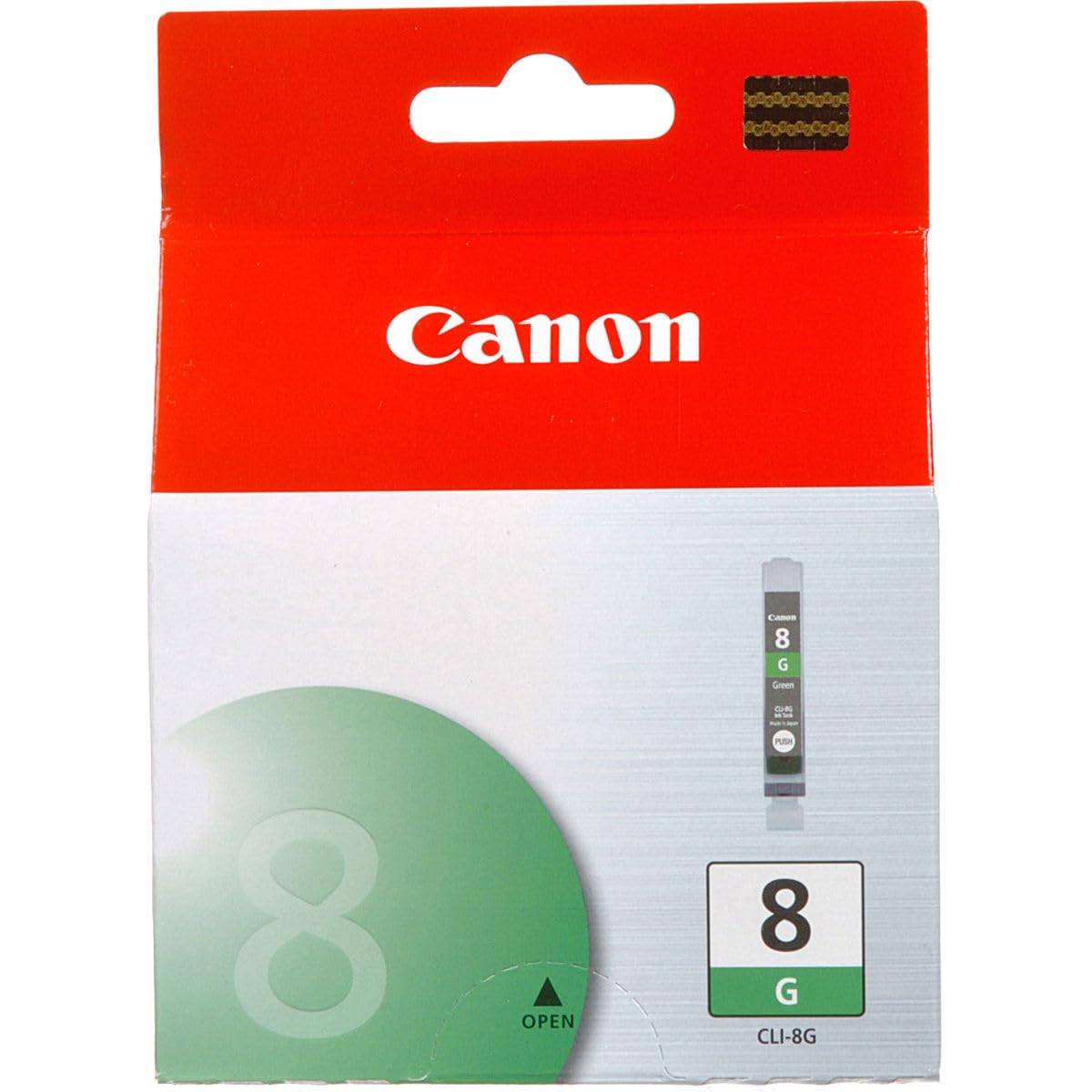 Canon CLI-8 Green Ink Cartridge for PIXMA Pro9000, Pro9000 Mark II Printers, 2-Pack