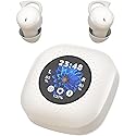 Bluripp Sleepals Touch Wireless Sleep Earbuds with Smart Charging Case, Noise Reducing Headphones for Side Sleepers, Touch Screen Display (White)