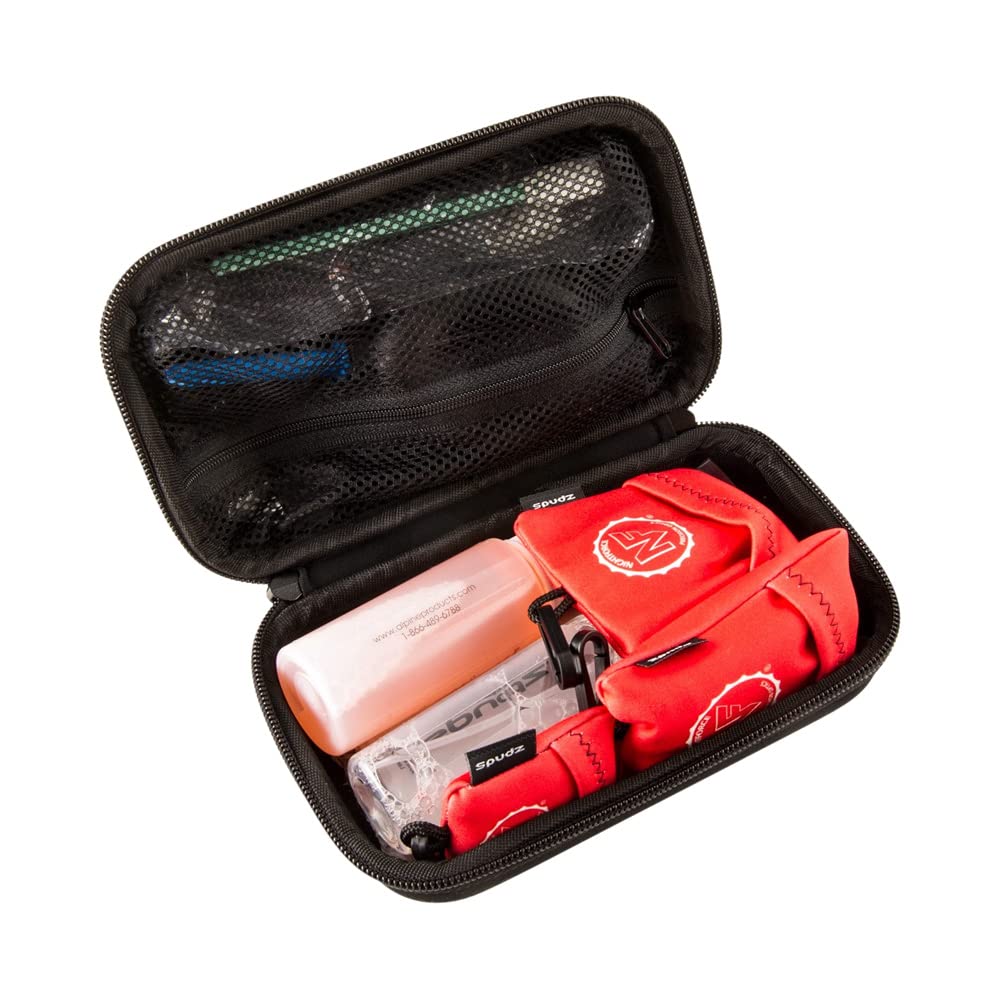 NightForce 12-Piece Professional Optical Cleaning Kit with Fob Cleaning Cloths, Cleaning and Anti-Fog Sprays, Lens Swabs, Dust Blower and Lens Brush