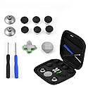 Controller Accessories Kit for One, 12 in 1 Replacement Parts, Lever Buttons