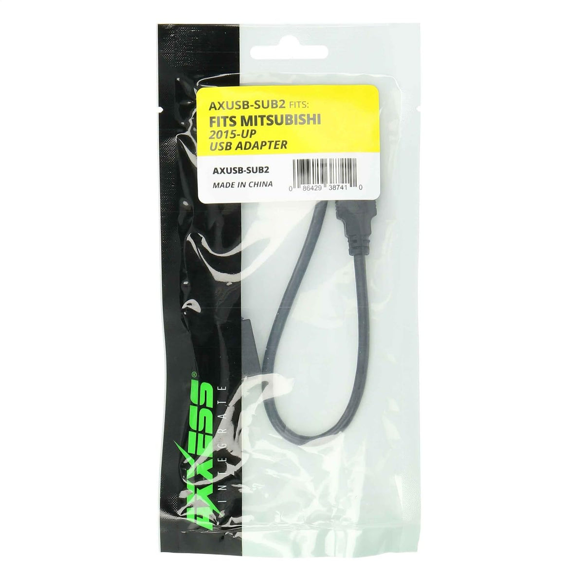 Axxess Integrate by Metra USB Adapter Cable for Subaru 2015-Up, Black, 12 Inch