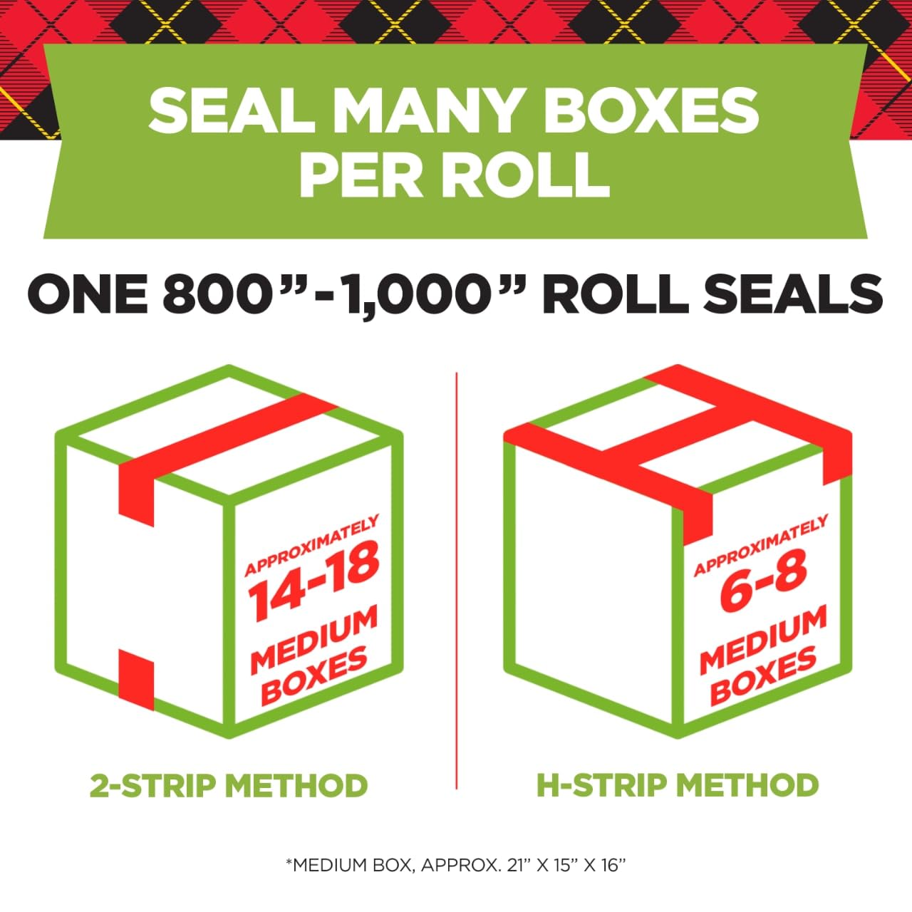 Scotch Sure Start Packing Tape, Clear, Quiet Unwind and Easy Start, 1.88 in. x 25 yd., 6 Tape Rolls, Designed for Packing, Shipping and Mailing, No