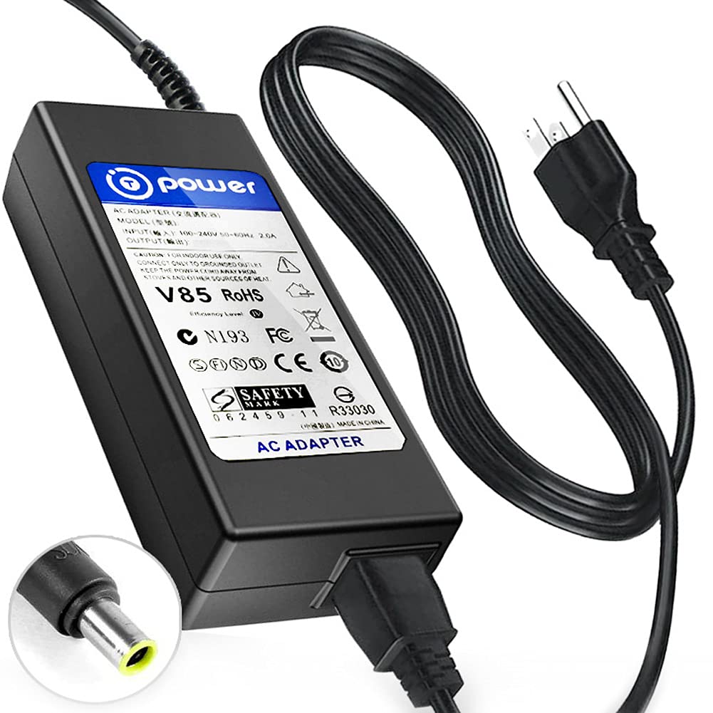 T POWER 12V-30V Battery Charger for Oupes Portable LiFePO4 Power Station SP-UPP-600J Exodus 600 600W SP-UPP-600 PPS-US-F Ac Power Adapter Supply Cord