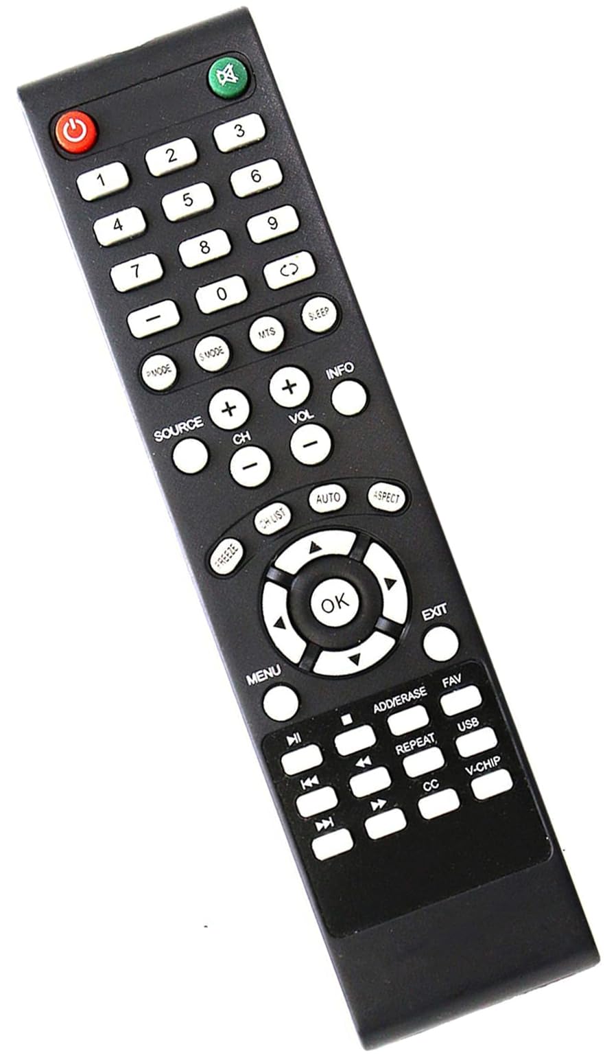 Universal Remote Control Replacement for Element TV - Not for fire & roku TV