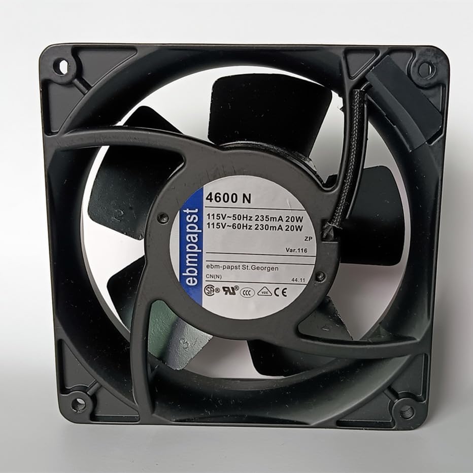 4600N AC High-Temperature Resistance Fan 4600 N 115V 235/230mA 20W 12CM 12038 Cooling Fan
