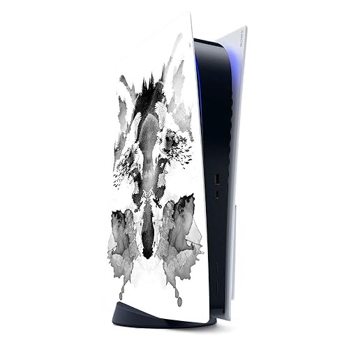 MightySkins Gaming Skin for PS5 / Playstation 5 - Rorschach | Protective Viny wrap | Easy to Apply and Change Style | Made in The USA