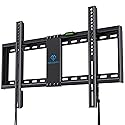 PERLESMITH Fixed TV Wall Mount Bracket for 32-82 Inch LED, LCD, and OLED Flat Screen TVs - Fits 16”- 24” Wood Studs, Fixed TV Mount with VESA 600 x