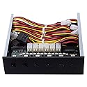 CY Hard Disk 6 Ways Control System Intelligent Control Management System HDD SSD Power Switch with 5.25 CD-ROM Bay
