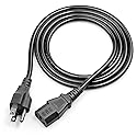 3 Prong ac Power Cord 16ft TV Universal Treadmills Cable for PC Computer Monitor, Horizon Fitness Treadmills, Superfit, BowFlex, Sole,Goplus