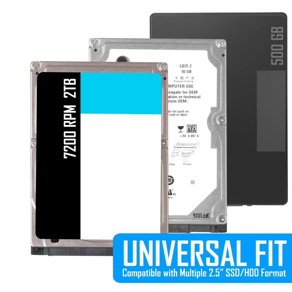 Kingwin PCI SSD Mounting Kit - 2 x 2.5 Inch SSD to PCI Internal Hard Drive Converter, Easy Installation