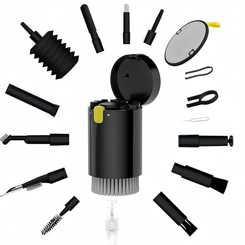 GANTTCHAGE Cleaner Kit for Airpod Laptop Computer Car Camera Watch Screen Keyboard Multifunction Electronics Cleaning Tool Crevice Brush Desk Gadgets