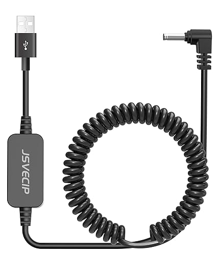 Radar Detector Cable,USB 2.0 to DC3.5 Plug Cable,Replacement Power Cable for Radar Detectors,for Cobra Whistler Escort Valentine One Uniden Beltronics